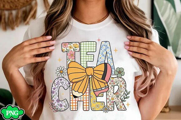 Boho Teacher PNG & Floral SVG: A Designer's Review