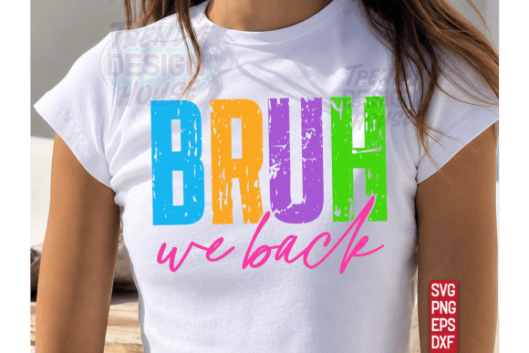 BRUH WE BACK: A Fun Back to School Embroidery Design