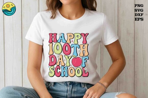 Celebrate 100 Days of School with Colorful Embroidery