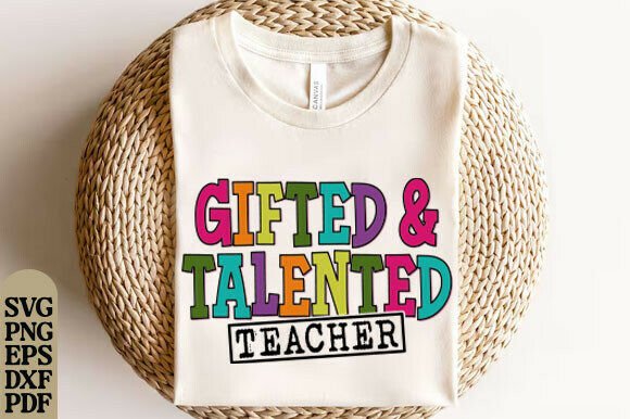 Gifted and Talented Teacher SVG: A Designer's Review