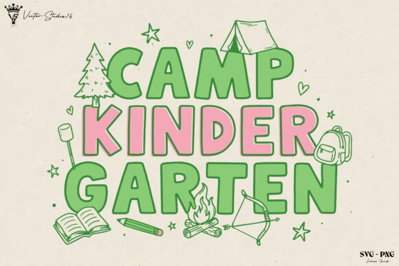 Kindergarten Camping Teacher SVG PNG Review