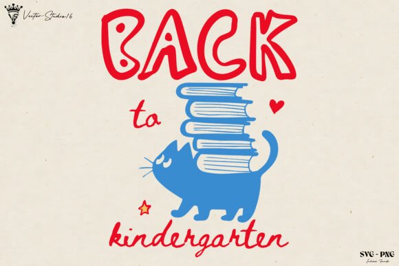 Kindergarten Cat Teacher SVG PNG Review