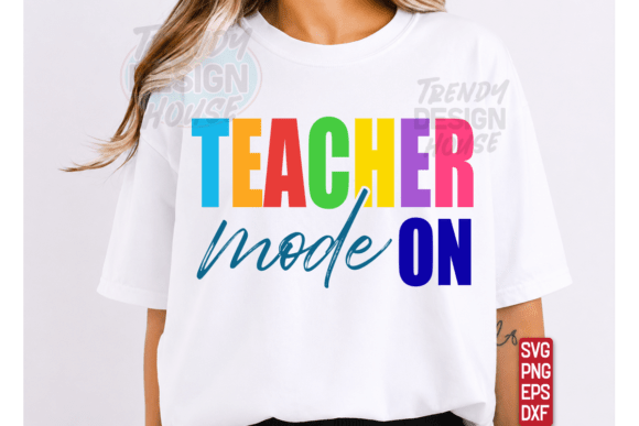 TEACHER MODE on SVG: A Perfect Back to School Design